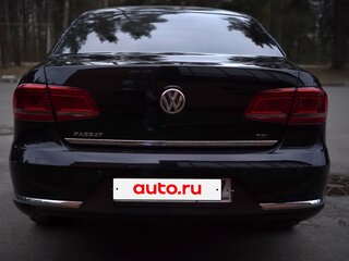 2013 Volkswagen Passat B7, чёрный, 730000 рублей, вид 3