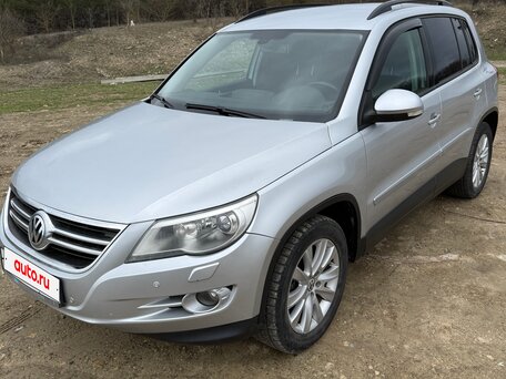 2009 Volkswagen Tiguan I, серебристый, 950000 рублей, вид 5