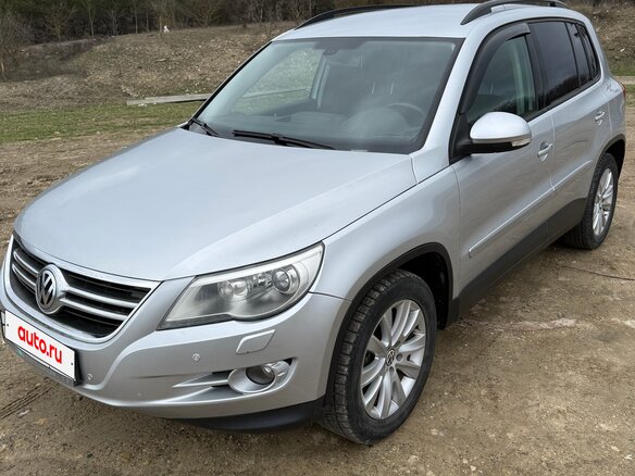 2009 Volkswagen Tiguan I, серебристый, 950000 рублей - вид 4