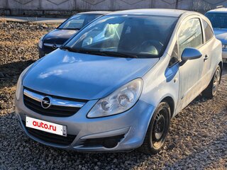 2007 Opel Corsa D, голубой, 310000 рублей, вид 2