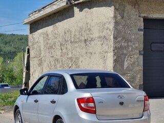 2017 Lada (ВАЗ) Granta I, серебристый, 410000 рублей, вид 5