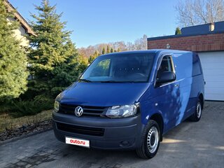 2010 Volkswagen Transporter T5 Рестайлинг, синий, 1450000 рублей, вид 1