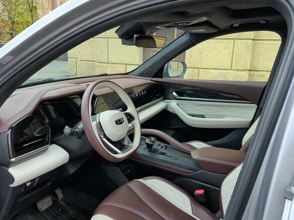 2022 Geely Monjaro (Xingyue L) I, серый, 2850000 рублей - вид 10