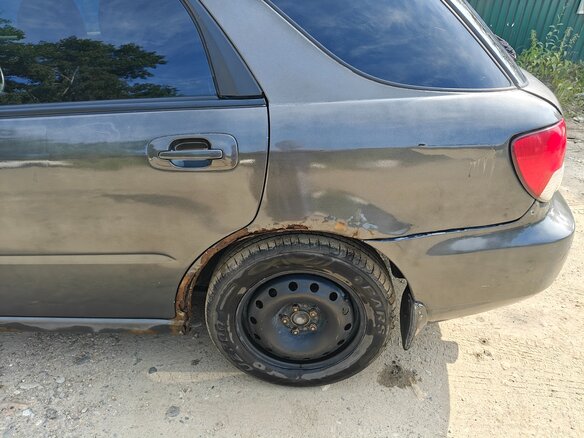 2003 Subaru Impreza II Рестайлинг 1, серый, 290000 рублей - вид 13