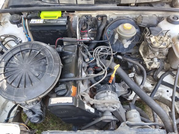 1993 Audi 80 V (B4), белый - вид 7