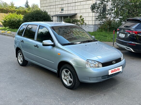 2012 Lada (ВАЗ) Kalina I, голубой - вид 2