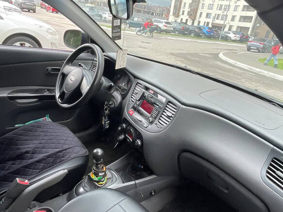 2009 Kia Rio II Рестайлинг, чёрный, 339000 рублей - вид 9