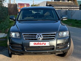2006 Volkswagen Touareg I, серый, 1200000 рублей, вид 4
