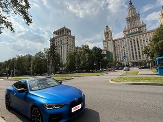 2020 BMW 4 серии 420d xDrive G22, G23, G26, синий, 3750000 рублей, вид 3