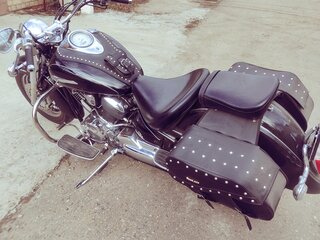 2006 Yamaha XVS1100, чёрный, 505000 рублей, вид 3