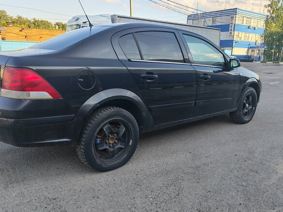 2008 Opel Astra H Рестайлинг, чёрный, 345000 рублей - вид 4