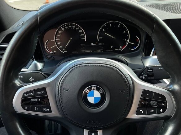 2019 BMW 3 серии 320d xDrive VII (G2x), синий, 3500000 рублей - вид 8