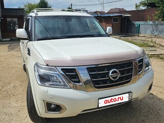 2015 Nissan Patrol VI (Y62) Рестайлинг, белый, 3300000 рублей, вид 1