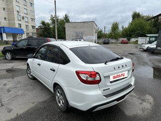 2018 Lada (ВАЗ) Granta I Рестайлинг, белый, 539000 рублей, вид 4