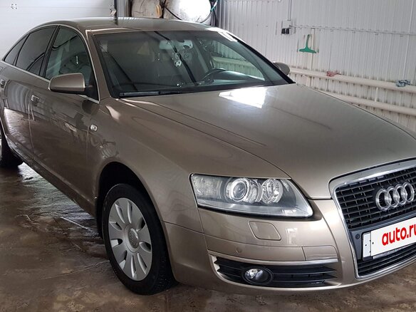 2007 Audi A6 III (C6), золотистый, 900000 рублей - вид 6
