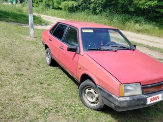 1997 Lada (ВАЗ) 21099, красный, 95000 рублей, вид 4