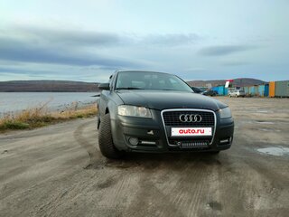 2005 Audi A3 II (8P) Рестайлинг 1, чёрный, 550000 рублей, вид 2