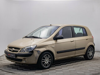 2007 Hyundai Getz I Рестайлинг, бежевый, 318000 рублей, вид 1