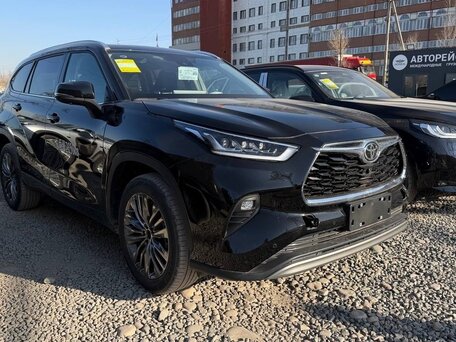 2026 Toyota Highlander IV (XU70), чёрный, 5090000 рублей, вид 2