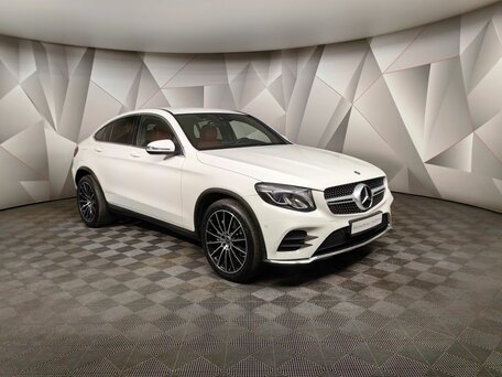 2018 Mercedes-Benz GLC Coupe 300 I (C253), белый, 3520000 рублей, вид 3