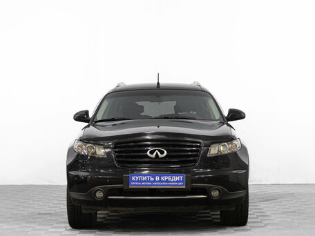 2007 Infiniti FX45 I (S50) Рестайлинг, чёрный, 1449000 рублей, вид 2