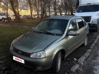2009 Lada (ВАЗ) Kalina I, зелёный, 57000 рублей, вид 1