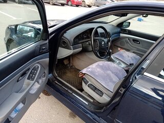 2001 BMW 5 серии 520i IV (E39) Рестайлинг, синий, 950000 рублей, вид 5