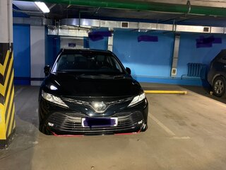 2020 Toyota Camry VIII (XV70), чёрный, 3520000 рублей, вид 1