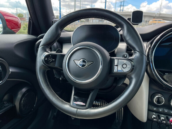 2021 Mini Hatch JCW III (F55/F56) Рестайлинг 2, синий - вид 13