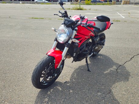 2014 Ducati Monster 821, красный, 420000 рублей, вид 4