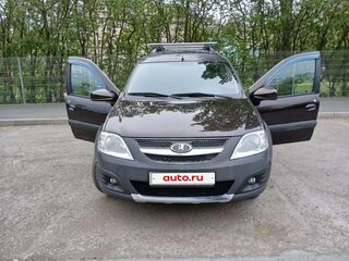 2017 Lada (ВАЗ) Largus Cross I, коричневый, 900000 рублей, вид 2