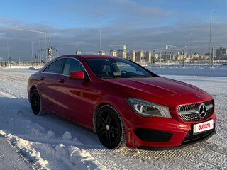 2015 Mercedes-Benz CLA 200 I (C117, X117), красный, 1900000 рублей, вид 4