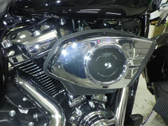 2026 Harley-Davidson Fat Boy, чёрный - вид 10