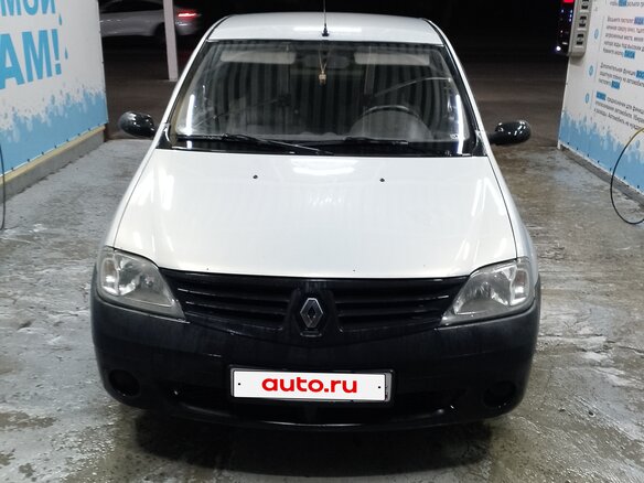 2009 Renault Logan I, серый, 375000 рублей - вид 1