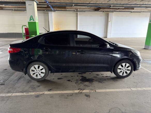 2012 Kia Rio III, чёрный - вид 5