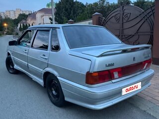 2007 Lada (ВАЗ) 2115, серебристый, 150000 рублей, вид 4