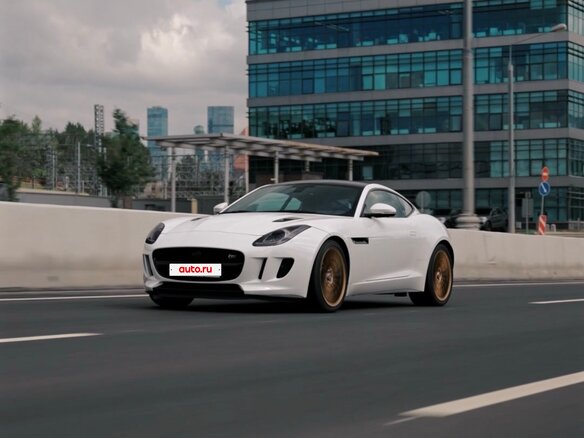 2017 Jaguar F-Type S I, белый