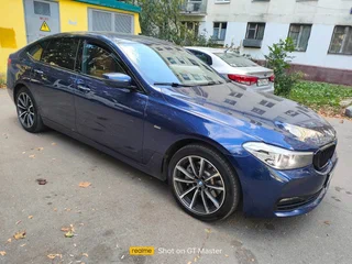 2017 BMW 6 серии Gran Turismo 630i IV (G32), синий, 3200000 рублей, вид 3