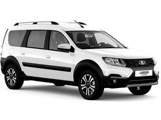 2026 Lada (ВАЗ) Largus Cross I Рестайлинг, белый, 2017000 рублей, вид 1