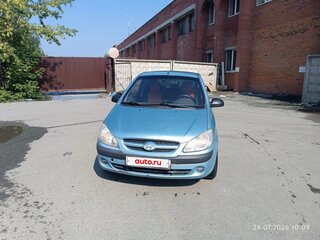 2008 Hyundai Getz I Рестайлинг, голубой, 270000 рублей, вид 2
