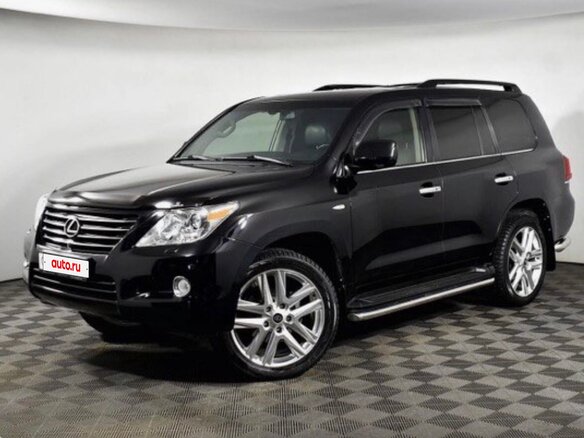 2009 Lexus LX 570 III, чёрный, 4000000 рублей - вид 1