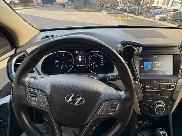 2015 Hyundai Santa Fe III Рестайлинг, бежевый, 2349000 рублей - вид 12