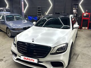 2014 Mercedes-Benz S-Класс 350 CDI BlueTEC Long 7G-TRONIC VI (W222, C217), белый, 3200000 рублей, вид 3