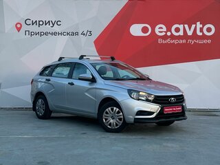 2021 Lada (ВАЗ) Vesta SW I, серебристый, 1060000 рублей, вид 3