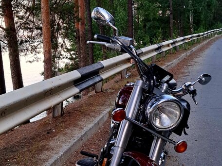2000 Yamaha XV 1600 Road Star, красный, 550000 рублей, вид 3