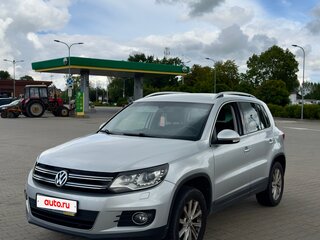 2012 Volkswagen Tiguan I Рестайлинг, серебристый, 1250000 рублей, вид 1