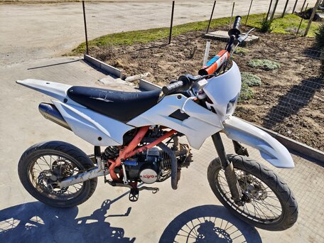 2023 Kayo Basic TT125, белый, 65000 рублей, вид 2