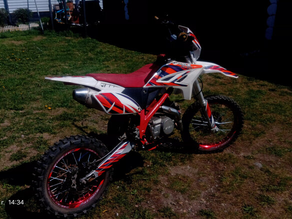 2020 Wels RT 125, красный, 65000 рублей - вид 4
