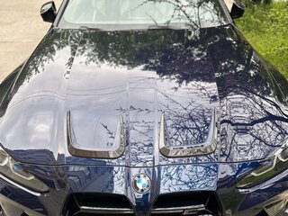 2021 BMW M4 Competition Package G82/G83, синий, 8400000 рублей, вид 4