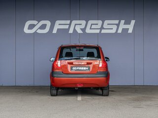 2009 Hyundai Getz I Рестайлинг, красный, 585000 рублей, вид 4